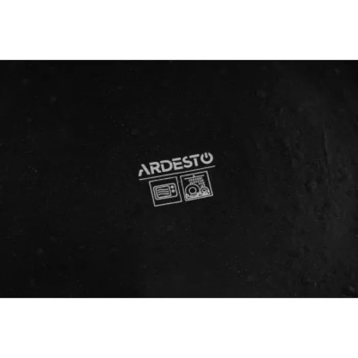 Тарілка ARDESTO Trento Dessert 20,5 см Black (AR2920TB)