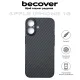 Чохол до мобільного телефона BeCover Carbonite Case (MagSafe) для Apple iPhone 16 Black (712067)