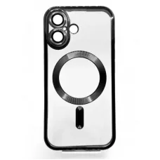 Чохол до мобільного телефона BeCover TPU Chrome Case (MagSafe) для Apple iPhone 16 Plus Black (712075)