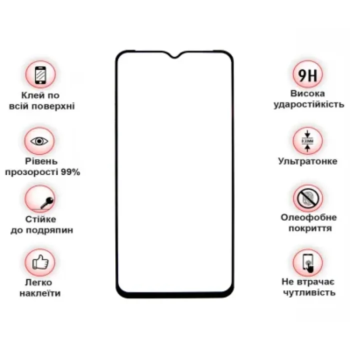 Скло захисне BeCover Ulefone Armor 12s Black (712129)
