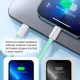 Дата кабель USB-C to Lightning 1.0m 27W green ColorWay (CW-CBPDCL061-G)