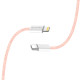 Дата кабель USB-C to Lightning 1.0m 27W pink ColorWay (CW-CBPDCL061-P)