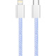 Дата кабель USB-C to Lightning 1.0m 27W purple ColorWay (CW-CBPDCL061-PU)