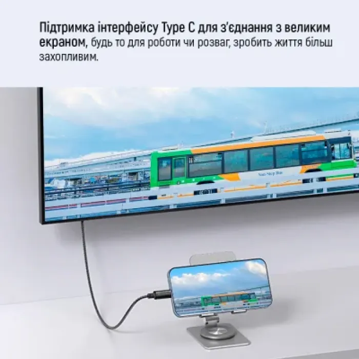 Дата USB-C кабель USB-C 1.0m USB3.2 (20Gbps 4K PD100W) Gen2 5А black ColorWay (CW-CBPDCC062-BK)