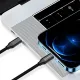 Дата USB-C кабель USB-C 1.0m USB3.2 (20Gbps 4K PD100W) Gen2 5А black ColorWay (CW-CBPDCC062-BK)