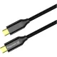 Дата USB-C кабель USB-C 1.0m USB3.2 (20Gbps 4K PD100W) Gen2 5А black ColorWay (CW-CBPDCC062-BK)