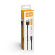 Дата кабель USB 2.0 AM to Lightning 1.0m 2.4А black ColorWay (CW-CBUL064-BK)