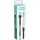 Дата кабель USB 2.0 до USB-C 1.0m 2.4А black ColorWay (CW-CBUC063-BK)