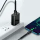 Дата кабель USB 2.0 до USB-C 1.0m 2.4А black ColorWay (CW-CBUC063-BK)