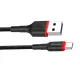 Дата кабель USB 2.0 до USB-C 1.0m 2.4А black ColorWay (CW-CBUC064-BK)
