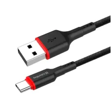 Дата кабель USB 2.0 до USB-C 1.0m 2.4А black ColorWay (CW-CBUC064-BK)