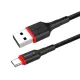 Дата кабель USB 2.0 до USB-C 1.0m 2.4А black ColorWay (CW-CBUC064-BK)