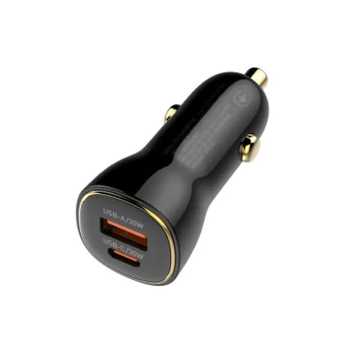 Зарядний пристрій ColorWay PowerDelivery PPS USB (USB-A + USB-C) (60W) Black (CW-CHA046PD-BK)