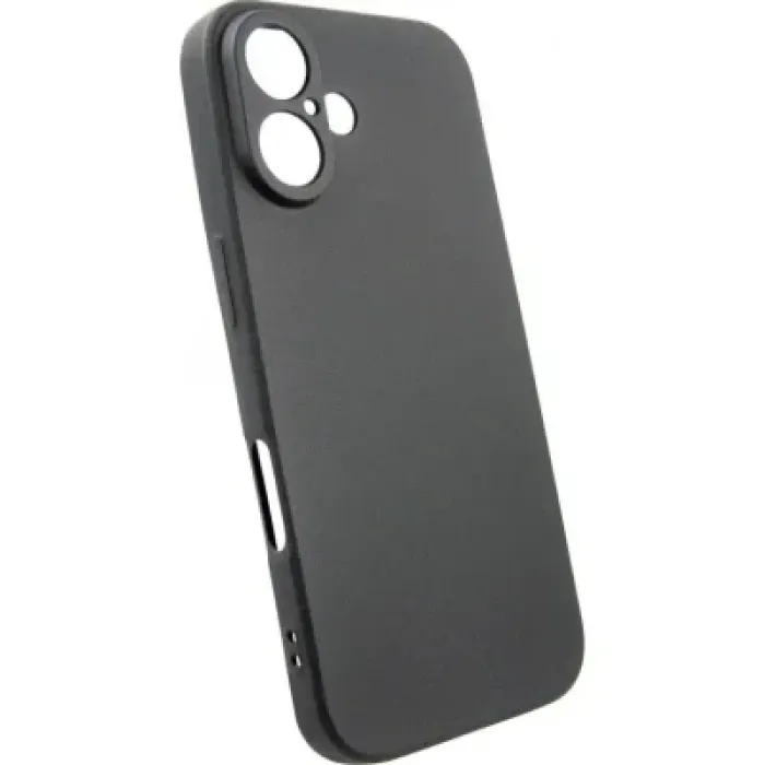 Чохол до мобільного телефона Dengos Carbon iPhone 16 Plus (black) (DG-TPU-CRBN-210)