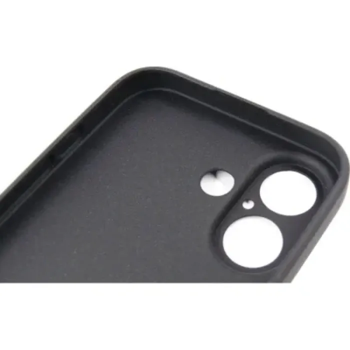Чохол до мобільного телефона Dengos Carbon iPhone 16 Plus (black) (DG-TPU-CRBN-210)