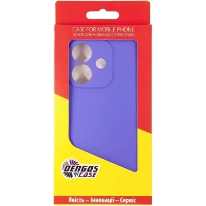 Чохол до мобільного телефона Dengos Carbon OPPO A3 (purple) (DG-TPU-CRBN-206)