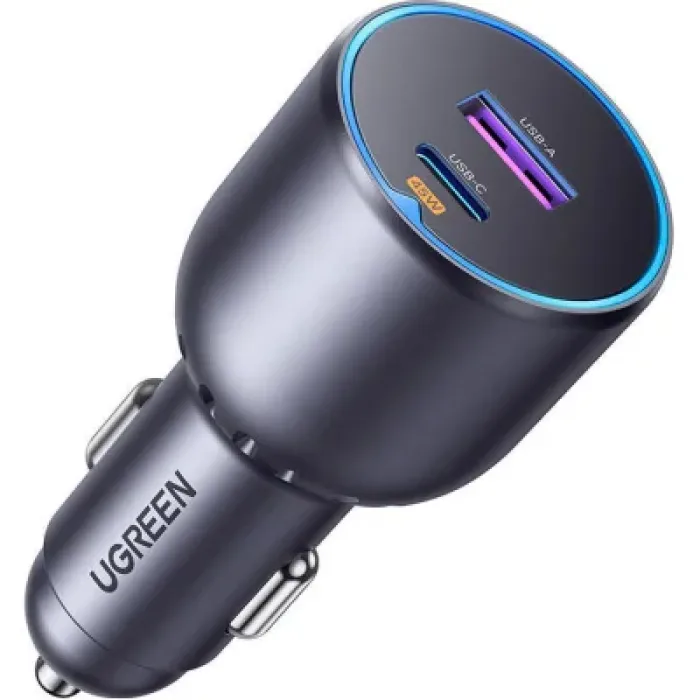 Зарядний пристрій Ugreen 2xUSB 63W (USB-C+USB-A) QC3.0 (EC701) (35023)