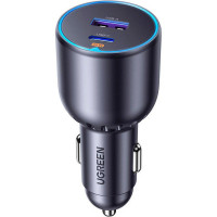 Зарядное устройство Ugreen 2xUSB 63W (USB-C+USB-A) QC3.0 (EC701) (35023)