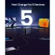 Зарядний пристрій Ugreen 5xUSB 300W Nexode (5хUSB-C) CD333 (90903B)