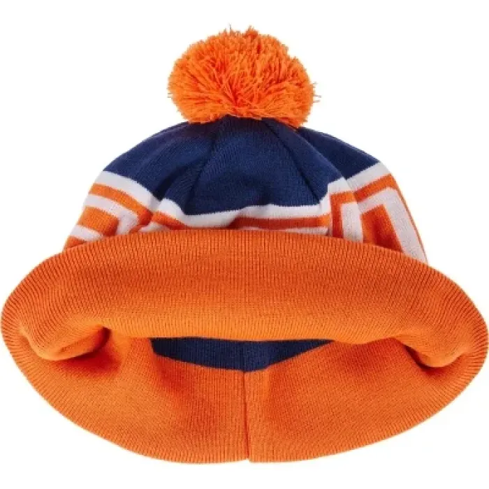 Шапка Brain з помпоном 60 Blue/orange (1858.82.60)