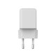 Зарядний пристрій Canyon CU20AC GaN 20W 1xPD 1xQC EU White (CNS-CUW20AC)