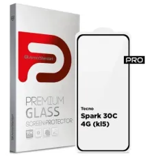 Скло захисне Armorstandart Pro Tecno Spark 30C 4G (kl5) Black (ARM81169)