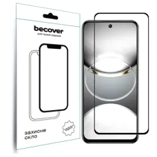Скло захисне BeCover Tecno Spark 30 (KL6) Black (712500)