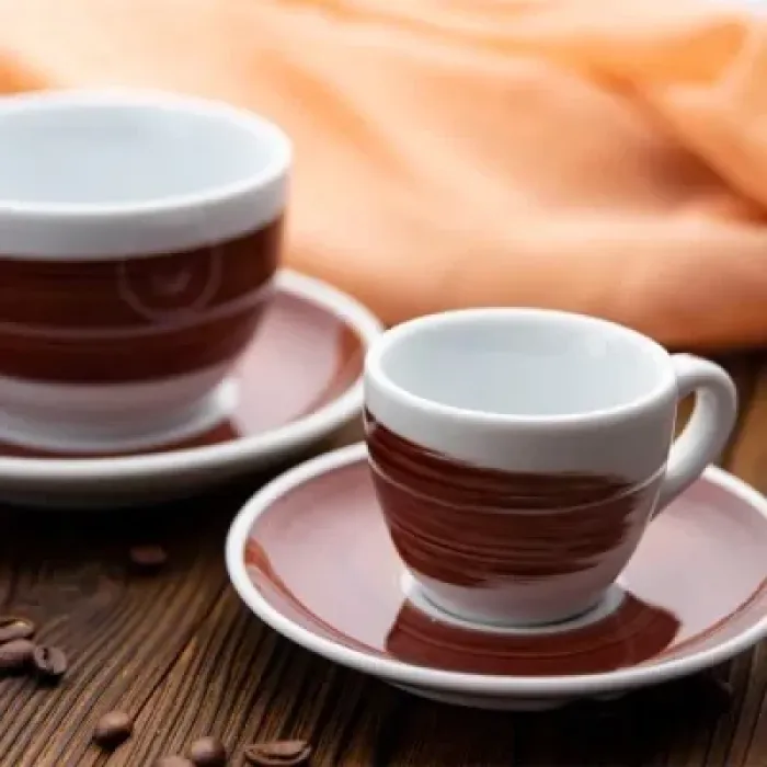 Чашка Ancap cappuccino large 260 мл, серія Verona Millecolori Brown (35130)