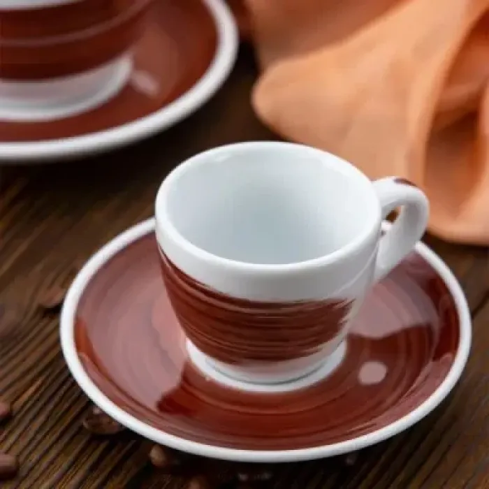 Чашка Ancap cappuccino large 260 мл, серія Verona Millecolori Brown (35130)