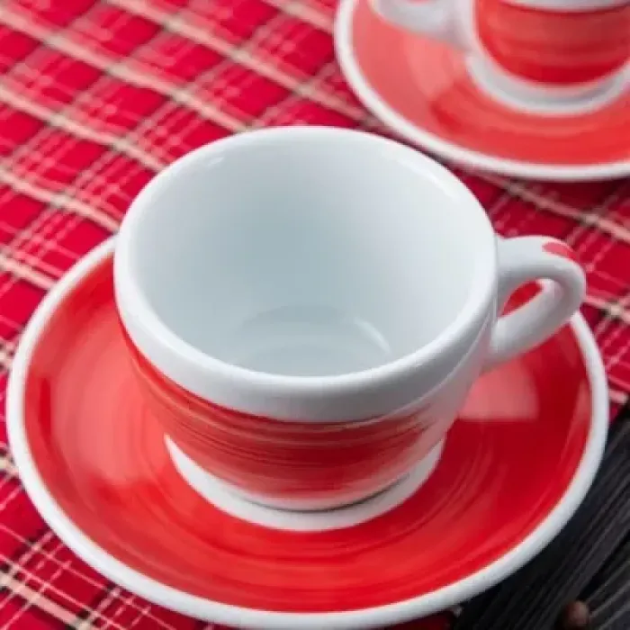 Чашка Ancap espresso 75 мл, серія Verona Millecolori Red (35111)