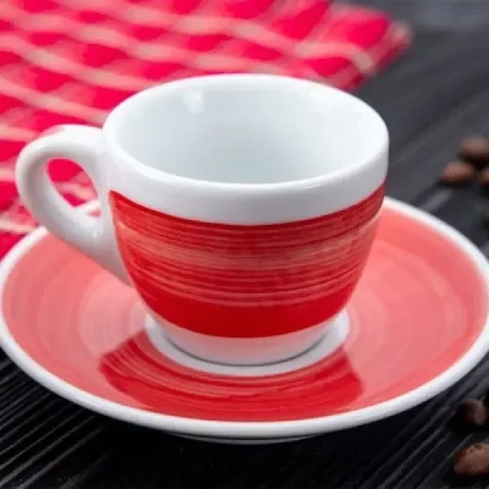 Чашка Ancap espresso 75 мл, серія Verona Millecolori Red (35111)