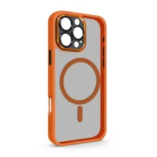 Чохол до мобільного телефона Armorstandart Unit MagSafe SE Apple iPhone 16 Pro Max Orange Black (ARM81151)