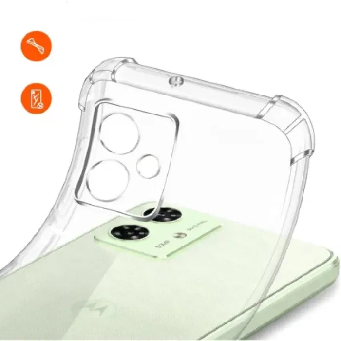 Чохол до мобільного телефона BeCover Anti-Shock Motorola Moto G55 Clear (712780)