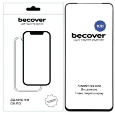 Скло захисне BeCover Nubia V60 Design 10D Black (712738)
