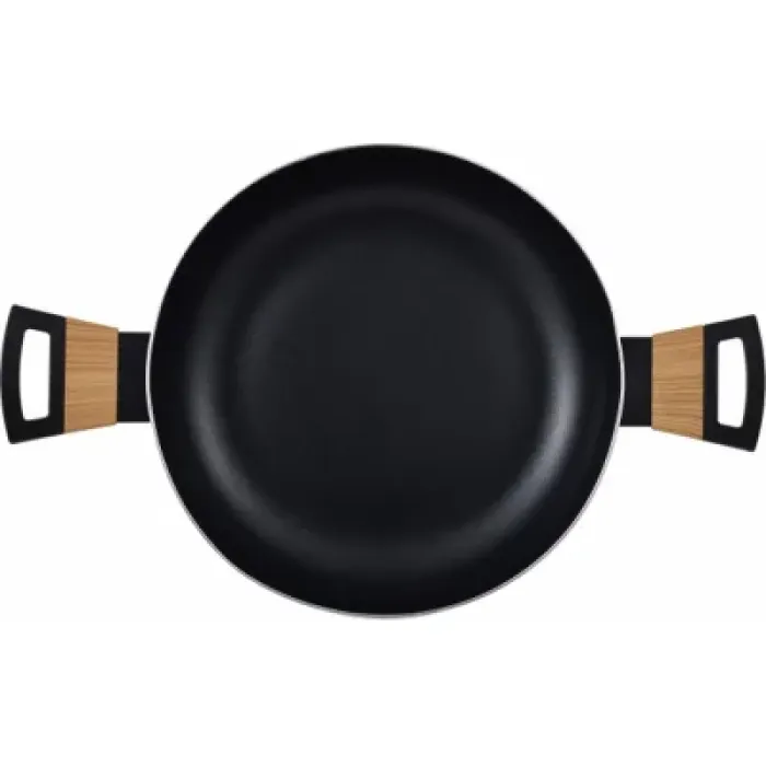 Каструля Bergner Earth black, з кришкою 24 см, 4.3 л (BG-32036-BK)
