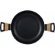 Каструля Bergner Earth black, з кришкою 24 см, 4.3 л (BG-32036-BK)