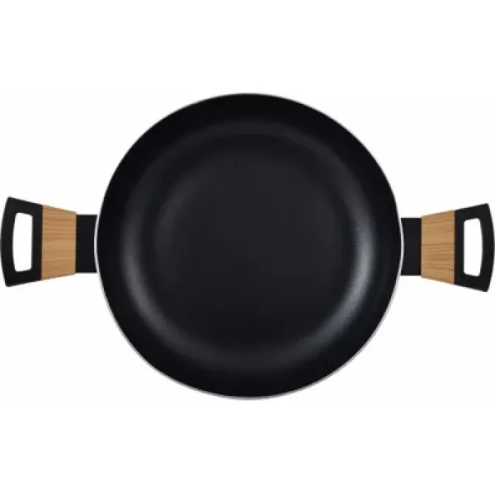 Каструля Bergner Earth black, з кришкою 28 см, 6 л (BG-32037-BK)