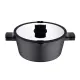 Каструля Bergner Ion, з кришкою 6 л (BG-35802-BK)
