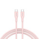 Дата кабель USB-C to USB-C 1.0m CC60SC10 60W Silicon Pink Sand Canyon (CNS-CC60SC10PS)
