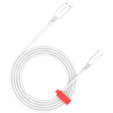 Дата кабель USB 2.0 AM to USB-C 1.2m 18W White Canyon (CNS-AC18SC12W)