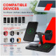 Зарядний пристрій Canyon wireless charger WS-404 15W 4in1 Black (CNS-WCS404)