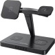 Зарядний пристрій Canyon wireless charger WS-404 15W 4in1 Black (CNS-WCS404)