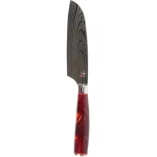 Кухонний ніж MasterPro Tetsu, сантоку, 12.5 см, коричневий (BGMP-4129-BR)