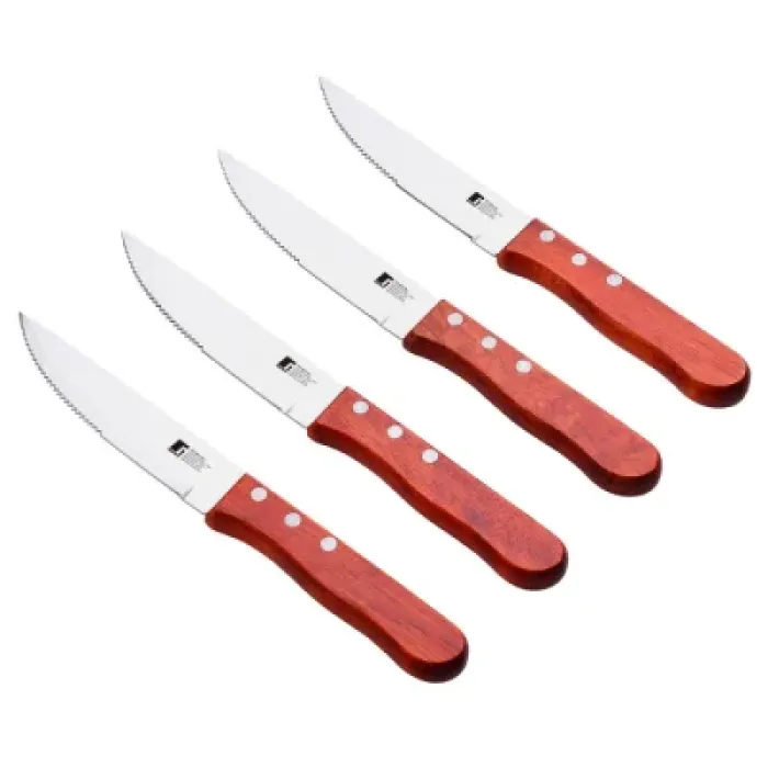 Набір ножів Bergner Bbq lovers для стейків, 4 предмети (BG-40201-MM)