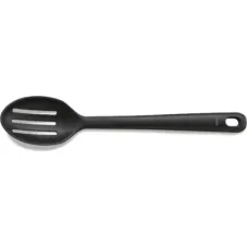 Ложка кухарська Kela Apart для сервіровки з прорізами, 34 см, чорна (12633)