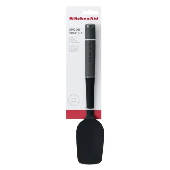Лопатка кухонна KitchenAid Coreline силіконова, 34 см, сірий (KAS030OHCGG)