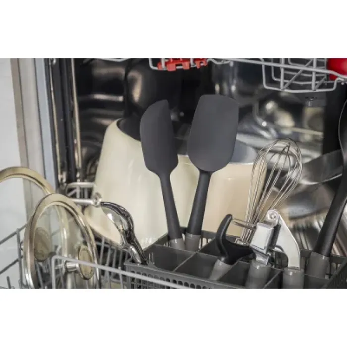 Лопатка кухонна KitchenAid Coreline силіконова, 34 см, сірий (KAS030OHCGG)