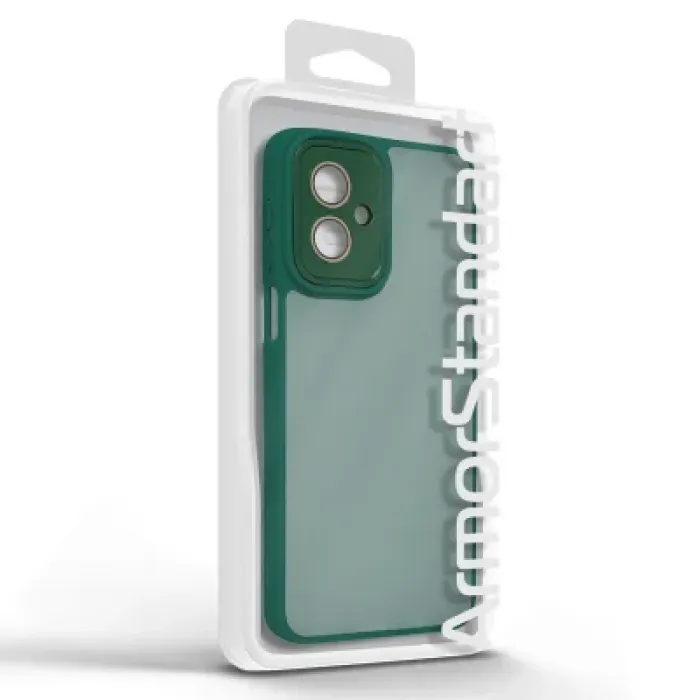 Чохол до мобільного телефона Armorstandart ShadeX Motorola G55 5G Dark Green (ARM83387)