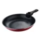 Набір сковорідок Bergner Click & cook, зі знімною ручкою, 22/26 см, червоний (BG-31605-RD)