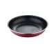 Набір сковорідок Bergner Click & cook, зі знімною ручкою, 22/26 см, червоний (BG-31605-RD)